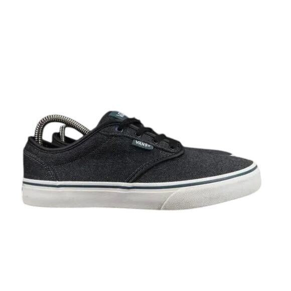 Vans Shoes Kids 6 Sneakers Atwood Skate Casual Active Grey Lace Up Youth Trainer - Picture 1 of 12